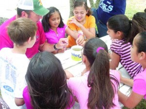 5th grade Alice students participate in a summer camp at Flournoy Park. (Photo via Mauricio Julian Cuellar Jr., The Alice Echo News Journal)