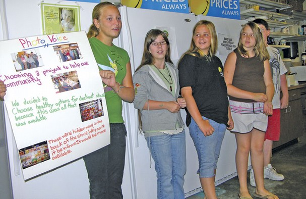 The group, "Kids Make a Stand," present their research to Wal-Mart. Source: Anderson Valley Post http://www.andersonvalleypost.com/photos/2007/jun/12/3608/