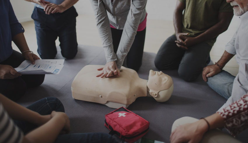 CPR cardiac arrest first aid training heart