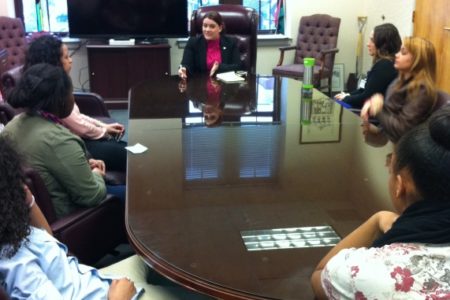 Healthy Tomorrow Teens meet with New Britain’s mayor to seek support for re-opening local swimming pools 