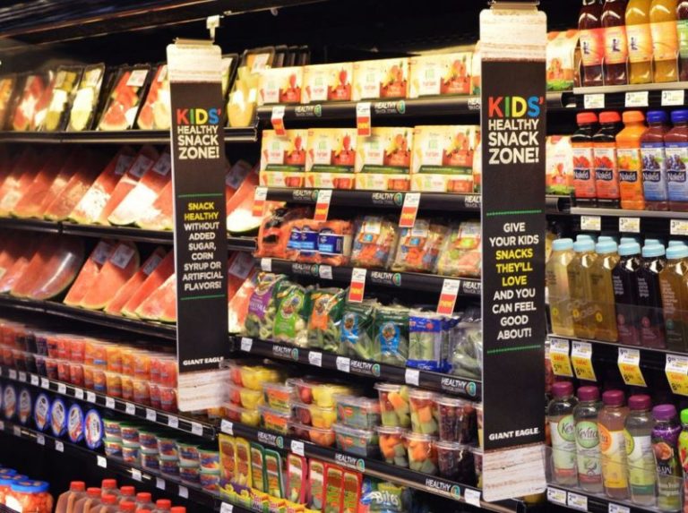Kids' Healthy Snack Zones Coming to Grocery Stores Salud America