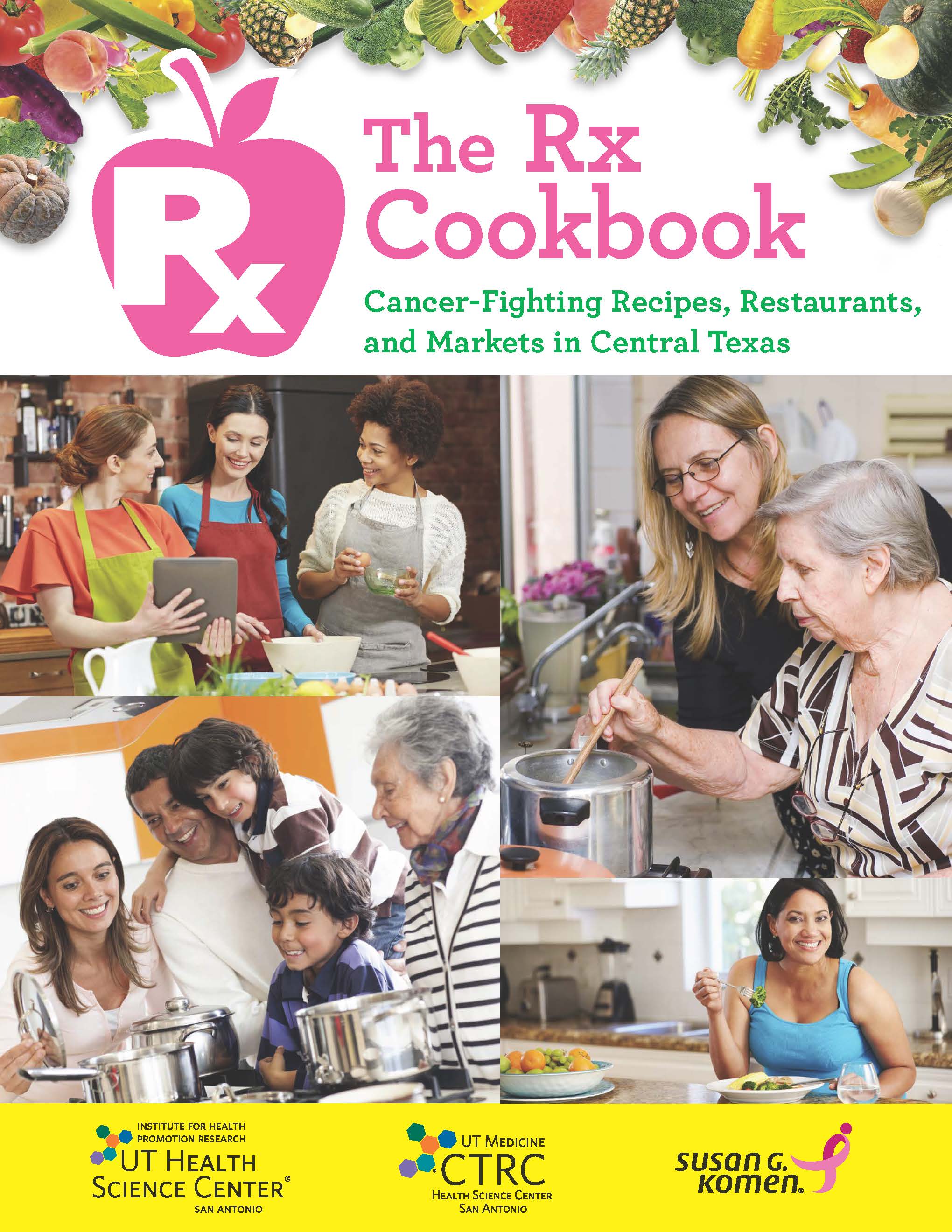 Rx Cancer Fighting Cookbook - Cover