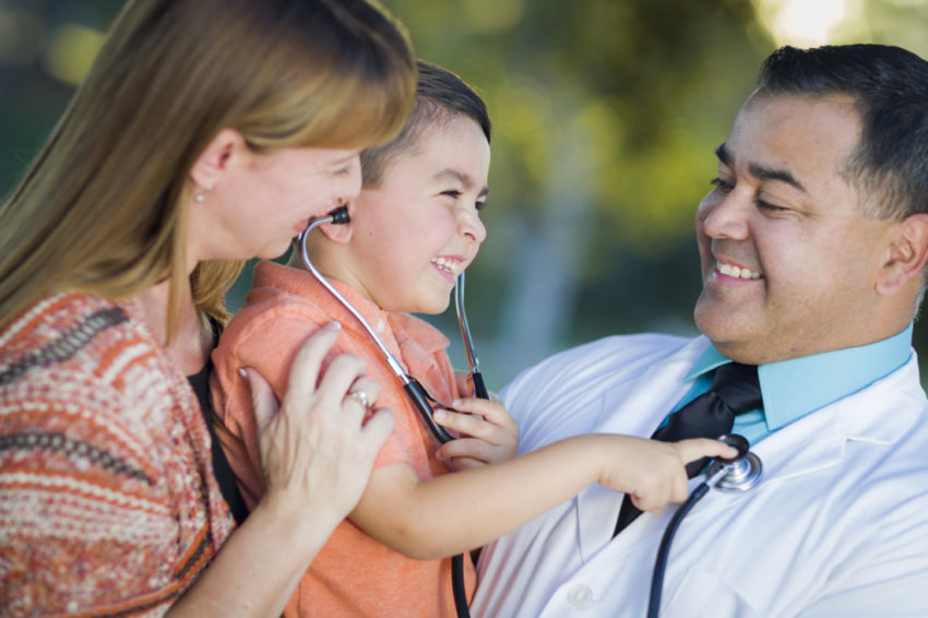 latino family for minority health month