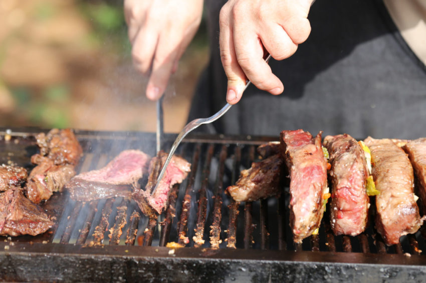 carne asada grill red meat steak beef