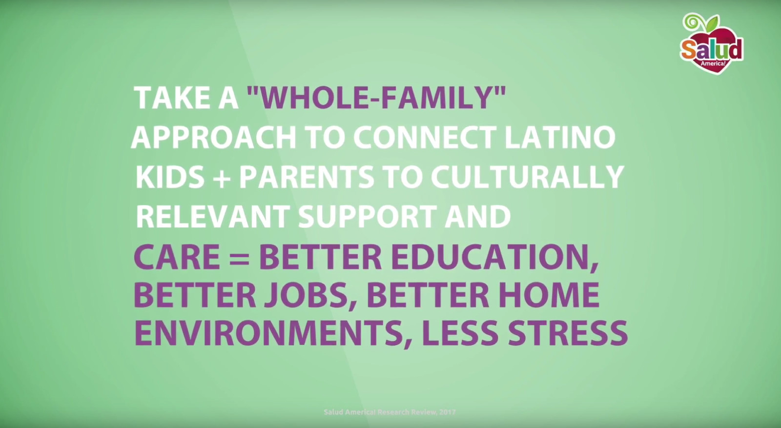 family support future - whole family approach