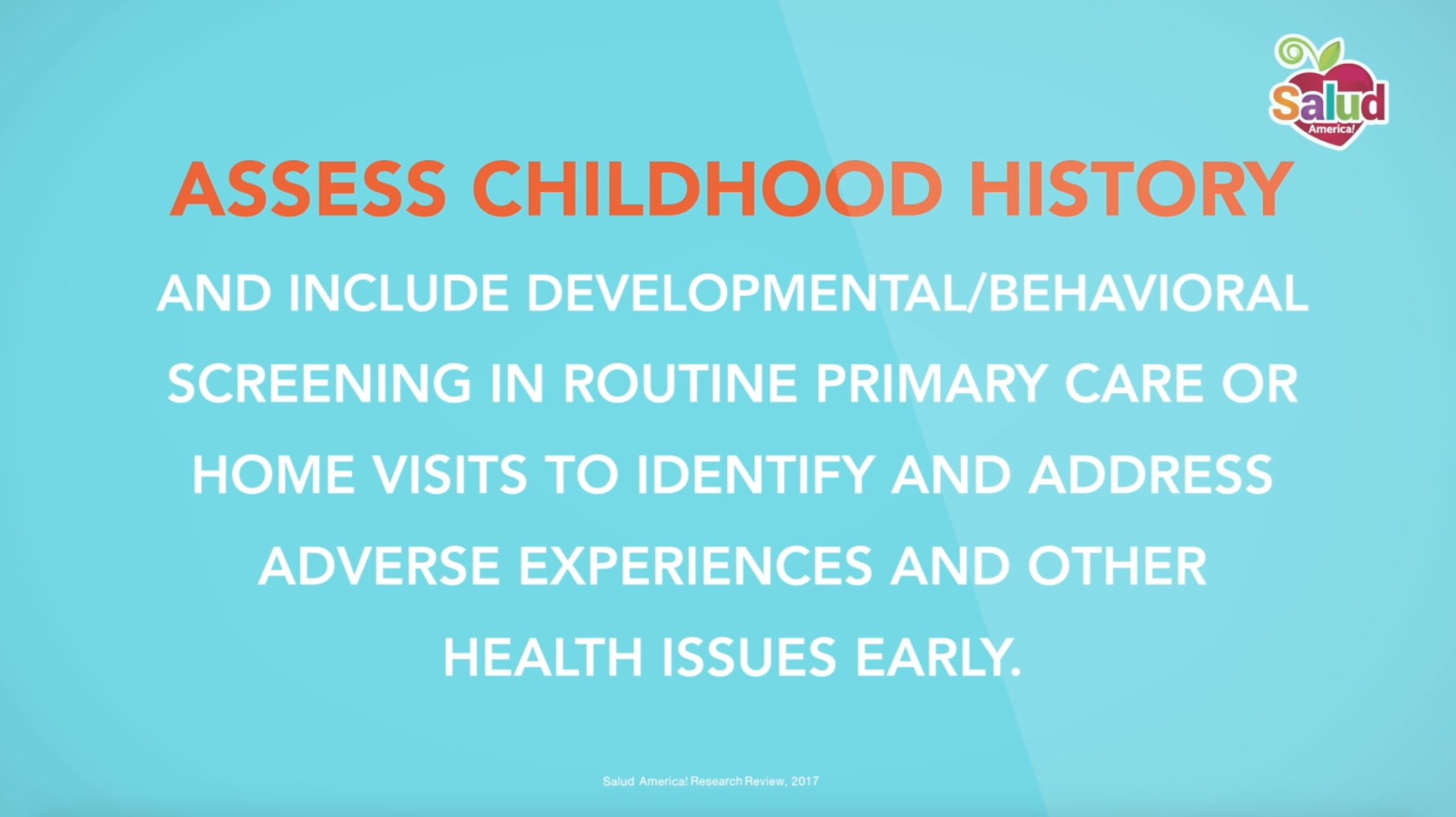 Latino early childhood development - policy - clinicians