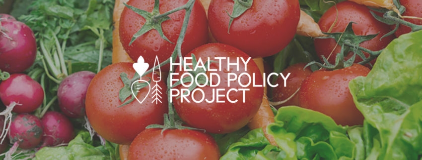 healthy food policy project logo