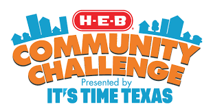 IT'S TIME TEXAS H-E-B community challenge HEB