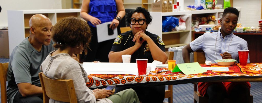 Police community trauma training in Newark