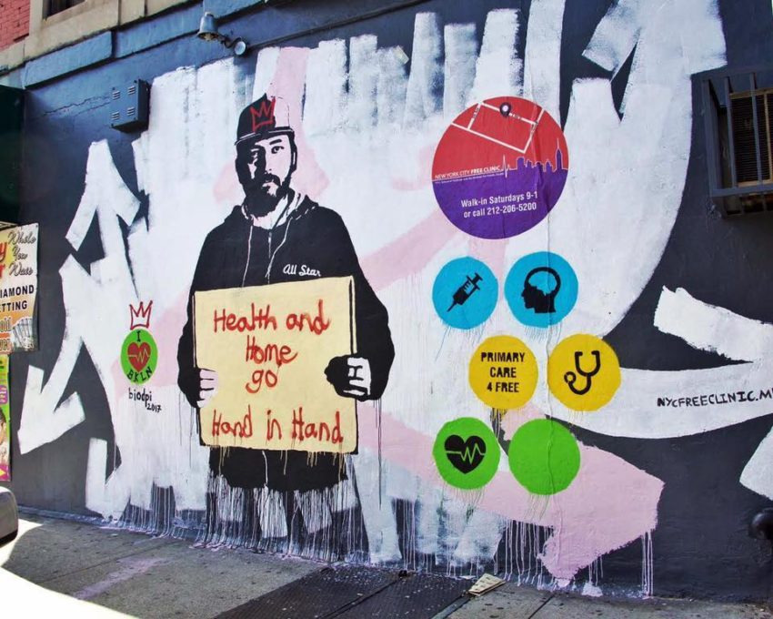 "A Picture Of Health" artwork by John Colavito of New York (via Visualize Health Equity)