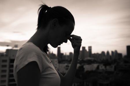 young latina stress depression