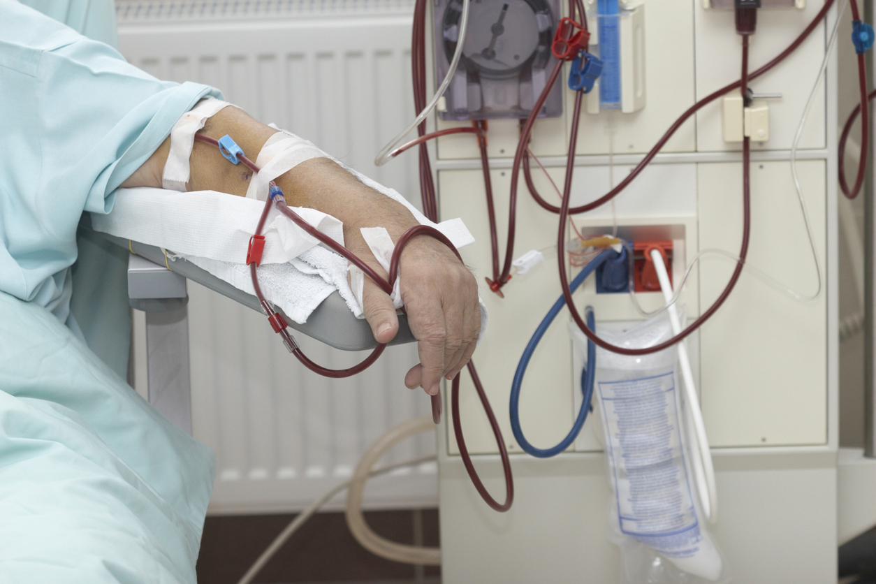 patient helped during dialysis session in hospitalpatient helped during dialysis session in hospitalpatient helped during dialysis session in hospital