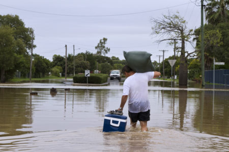 Climate change floods