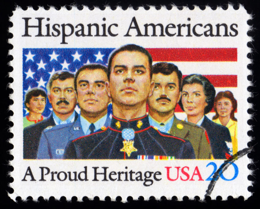 hispanic heritage month celebrate latino stamp proud americans