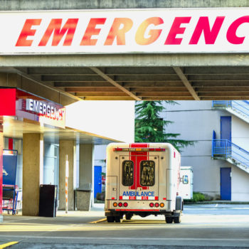 ambulance color latino emergency room visit