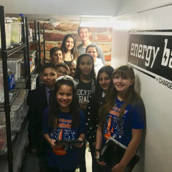 School Food Pantry in McAllen led by teens at Lamar Academy