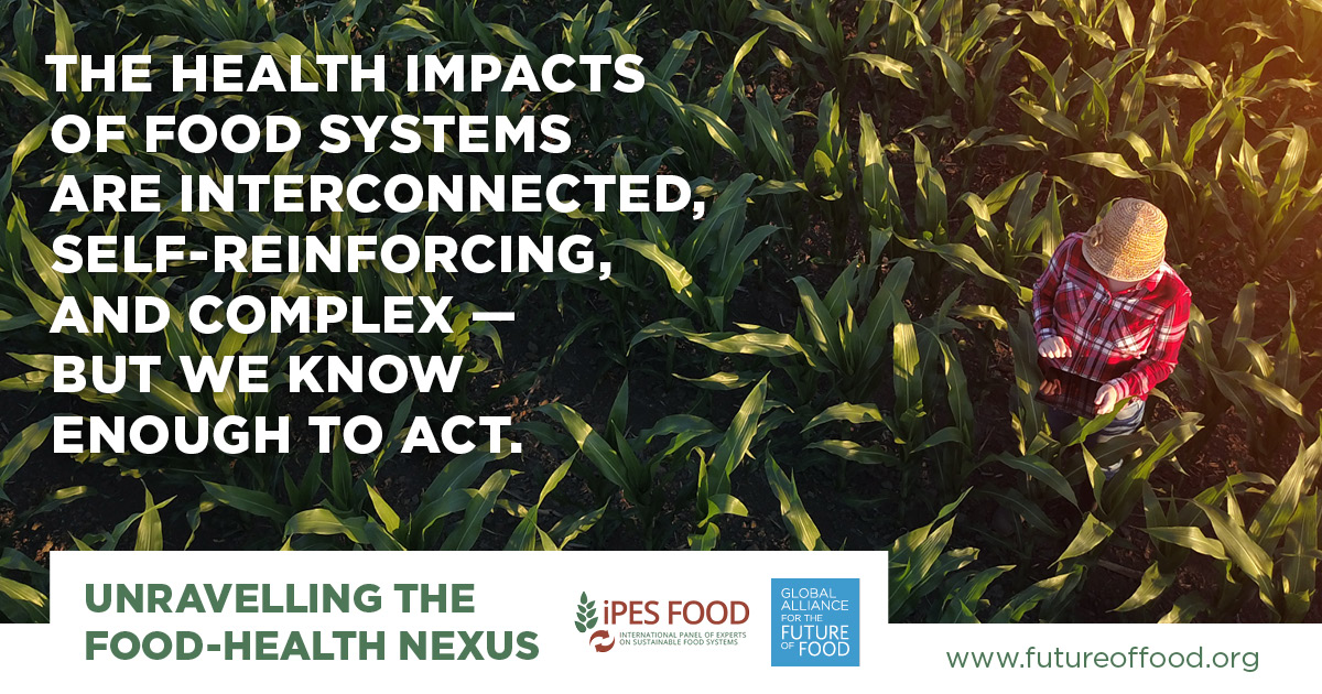 Health Impacts of Food Systems Are Interconnected