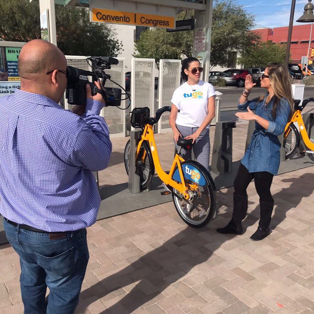 How to use bike share in Spanish. Source Tucson Bike Share