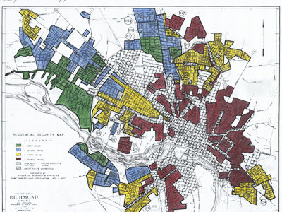 The residential Security Map for Richmond