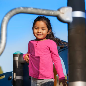healthy school playground outside