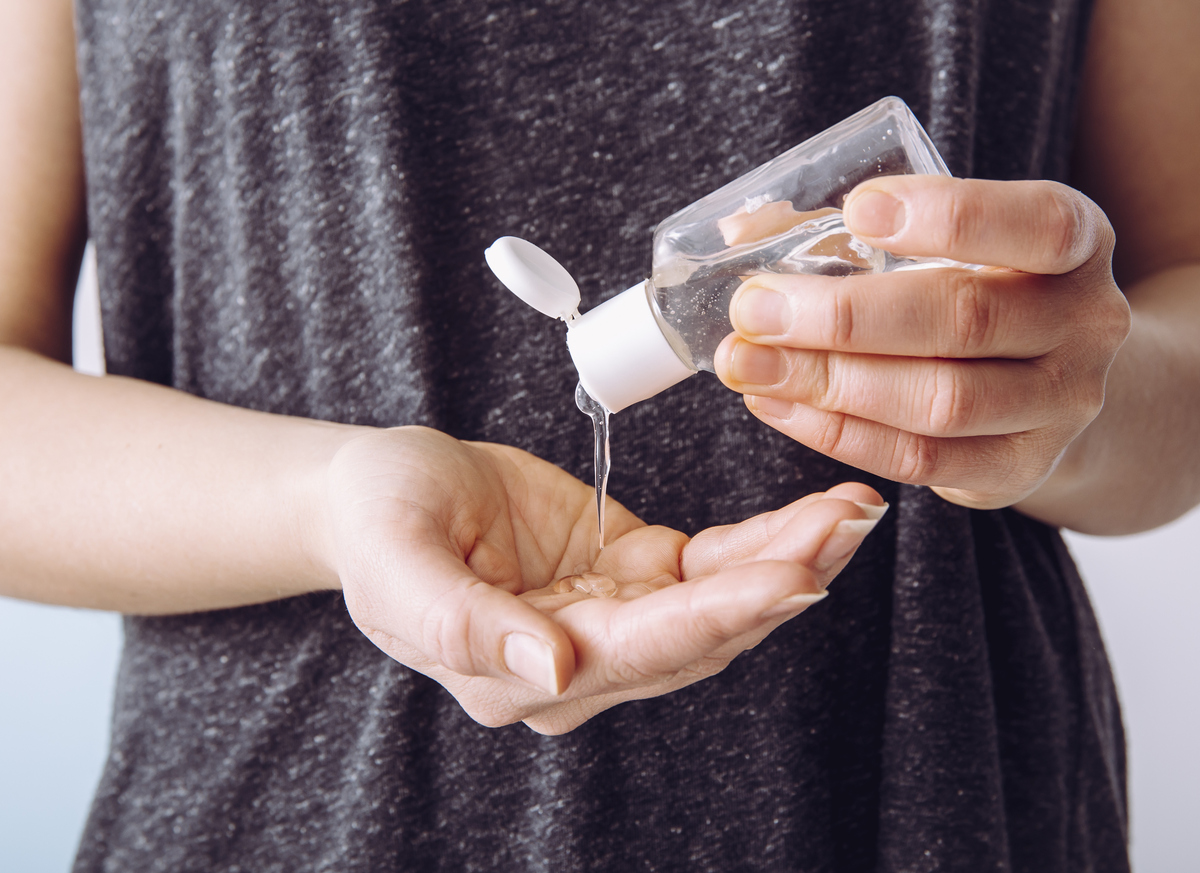 Latina nursing student invented hand sanitizer