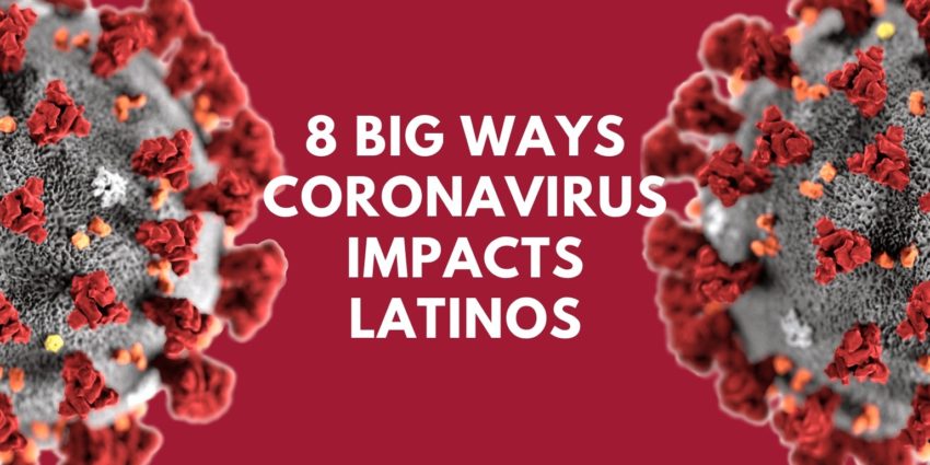 Inforgraphic on Coronavirus and Latinos new
