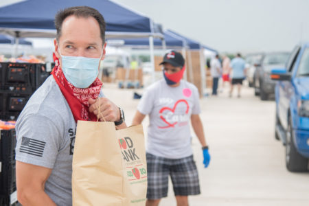 Eric Cooper directs the San Antonio Food Bank to Help Feed Families amid Coronavirus