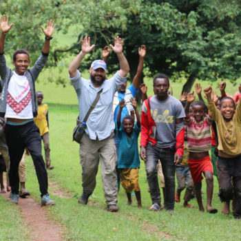 Jason Rosenfeld in Africa Ethiopia spreading health awareness communication knowledge
