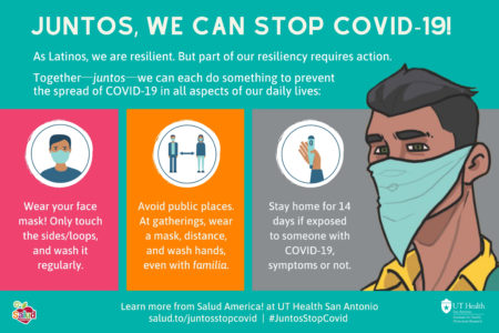 Overview 2: Juntos We Can Stop Covid-19 campaign coronavirus