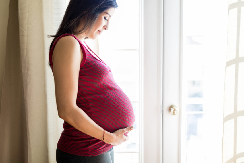 Latina hispanic mother pregnant baby health motherhood infant tweetchat hear her
