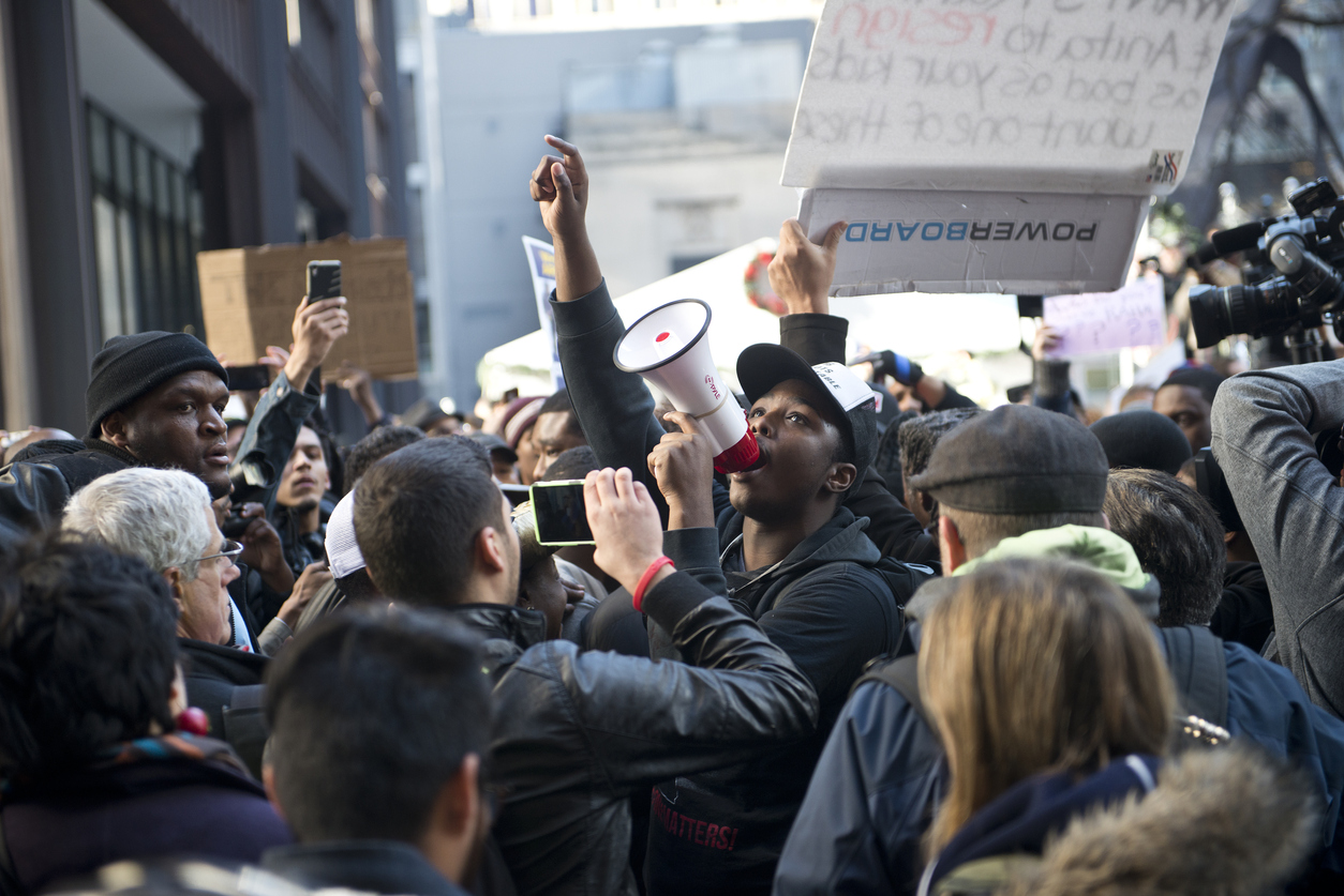 Protest social justice black lives matter cohesive culture research review
