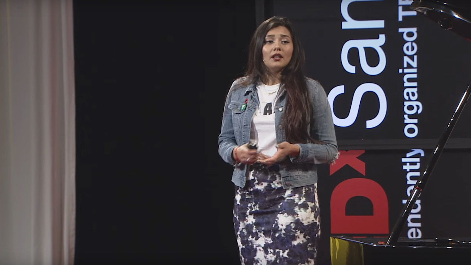 Denise Hernández give a TEDx Talk in 2015 in San Antonio.