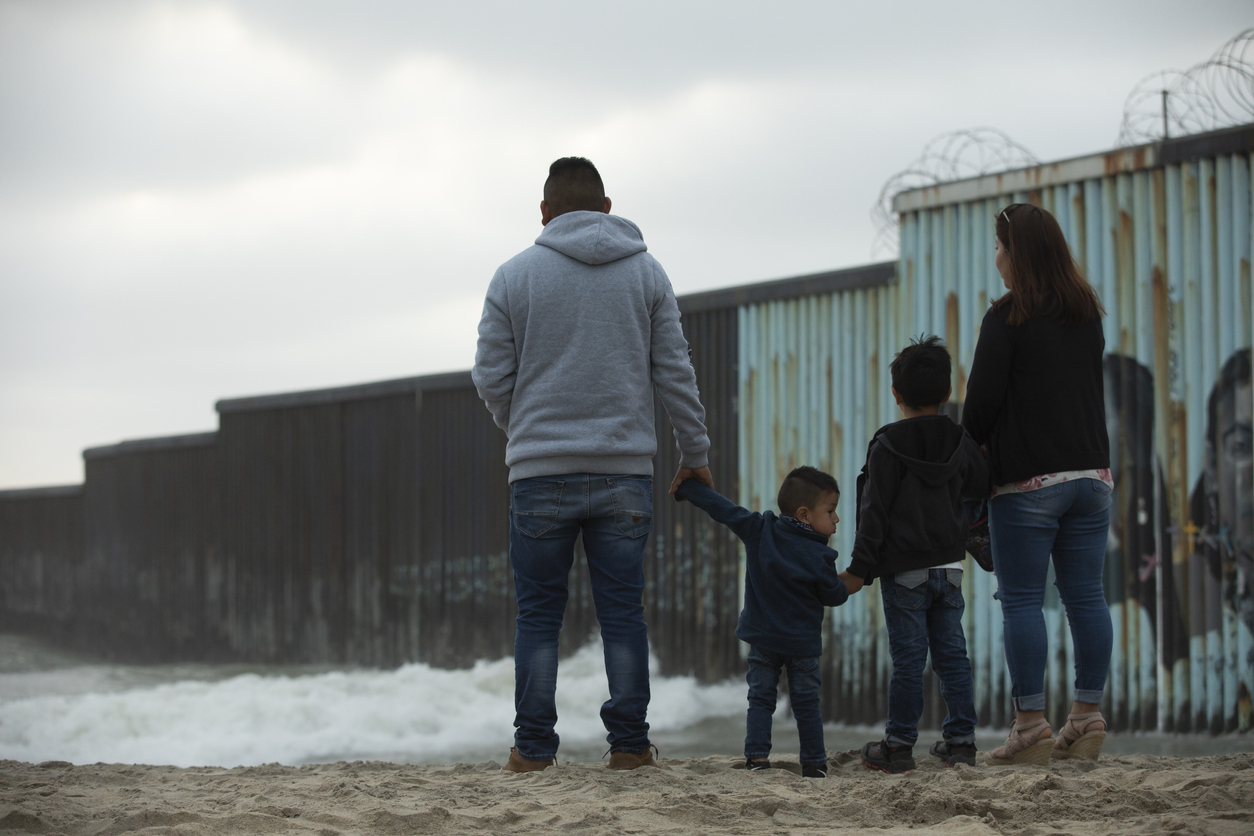 Latino family border wall health equity uplift latinos
