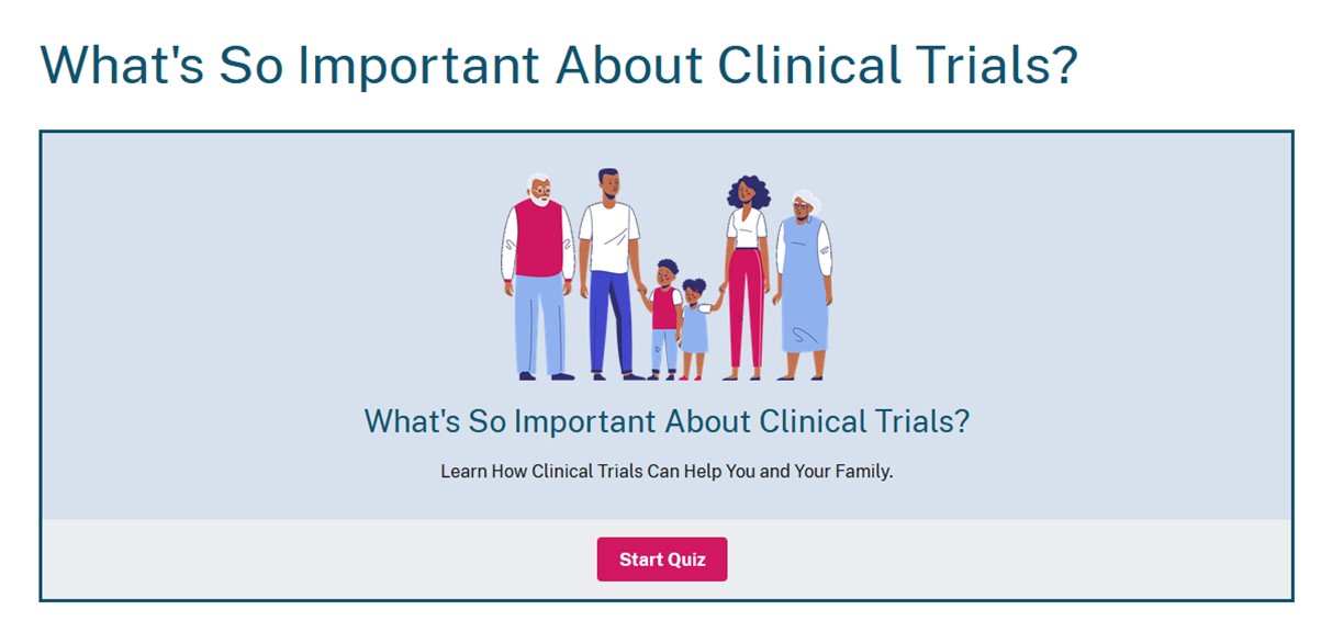 Combat COVID clinical trial quiz