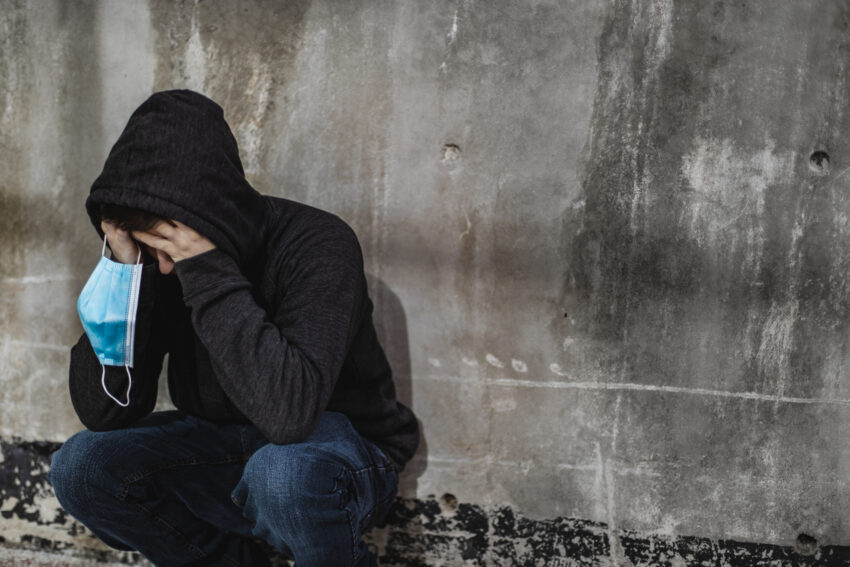 Latino men suicide rates public health watch mask covid-19 sad mental health