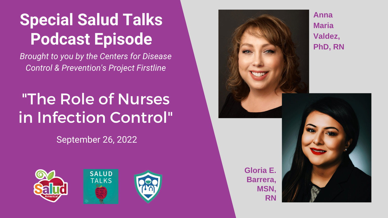 Salud Talks Episode 41: Why Are Nurses the Key to Infection Control? -  Salud America