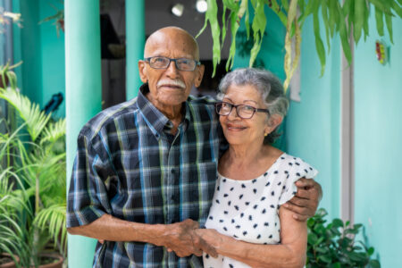 Older Latino Couple 