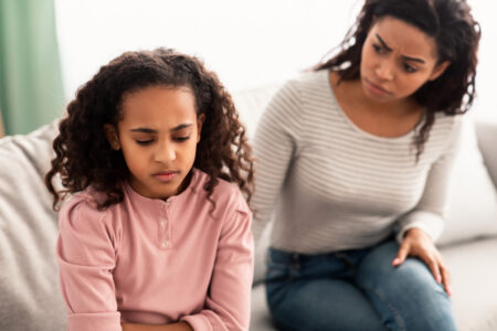 child full of worry