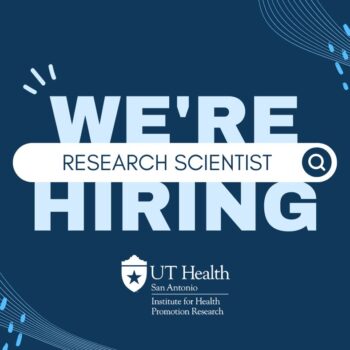 ihpr research scientist senio job position ut health san antonio