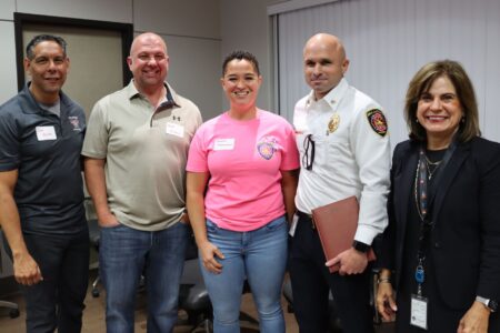 San Antonio Firefighters Cancer Prevention Program Firefighter Tour at MCC 4-17-25 1