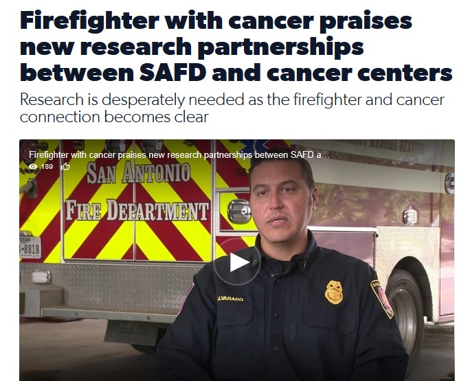 San Antonio Firefighters Cancer Prevention Program KSAT Segment 2025