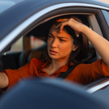 Latina commuting to work