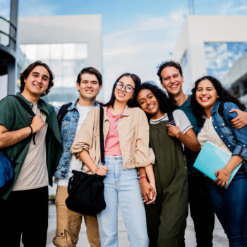 Latino college students