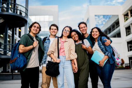 Latino college students