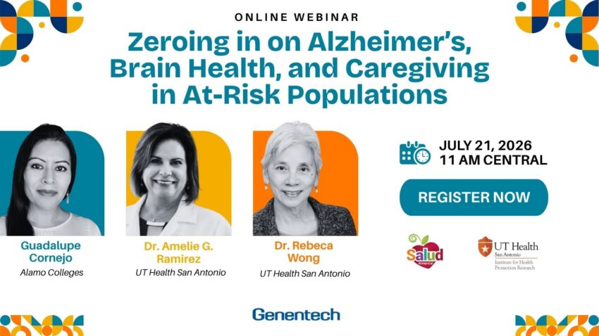 Genentech webinar 2026 - alzheimer's dementia