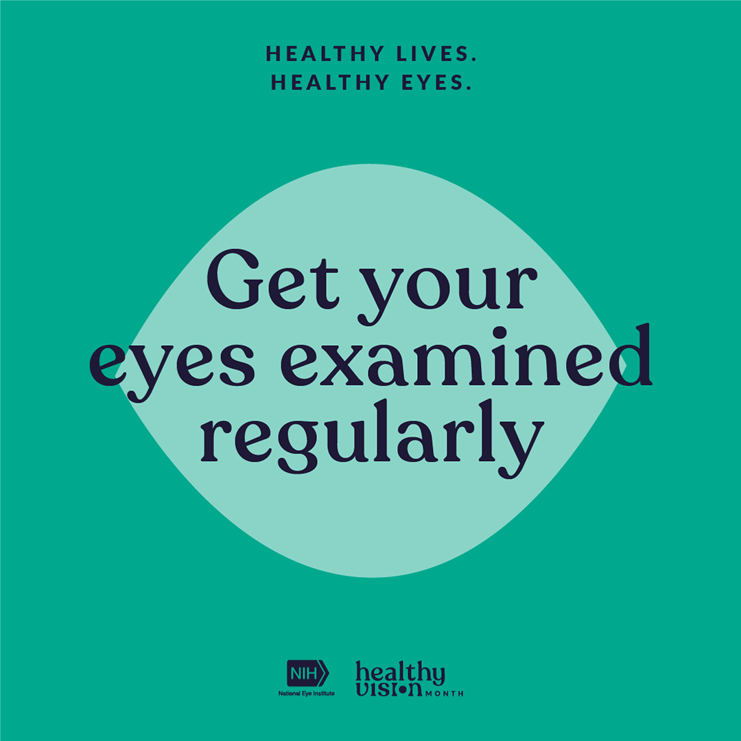 Get you eyes examined