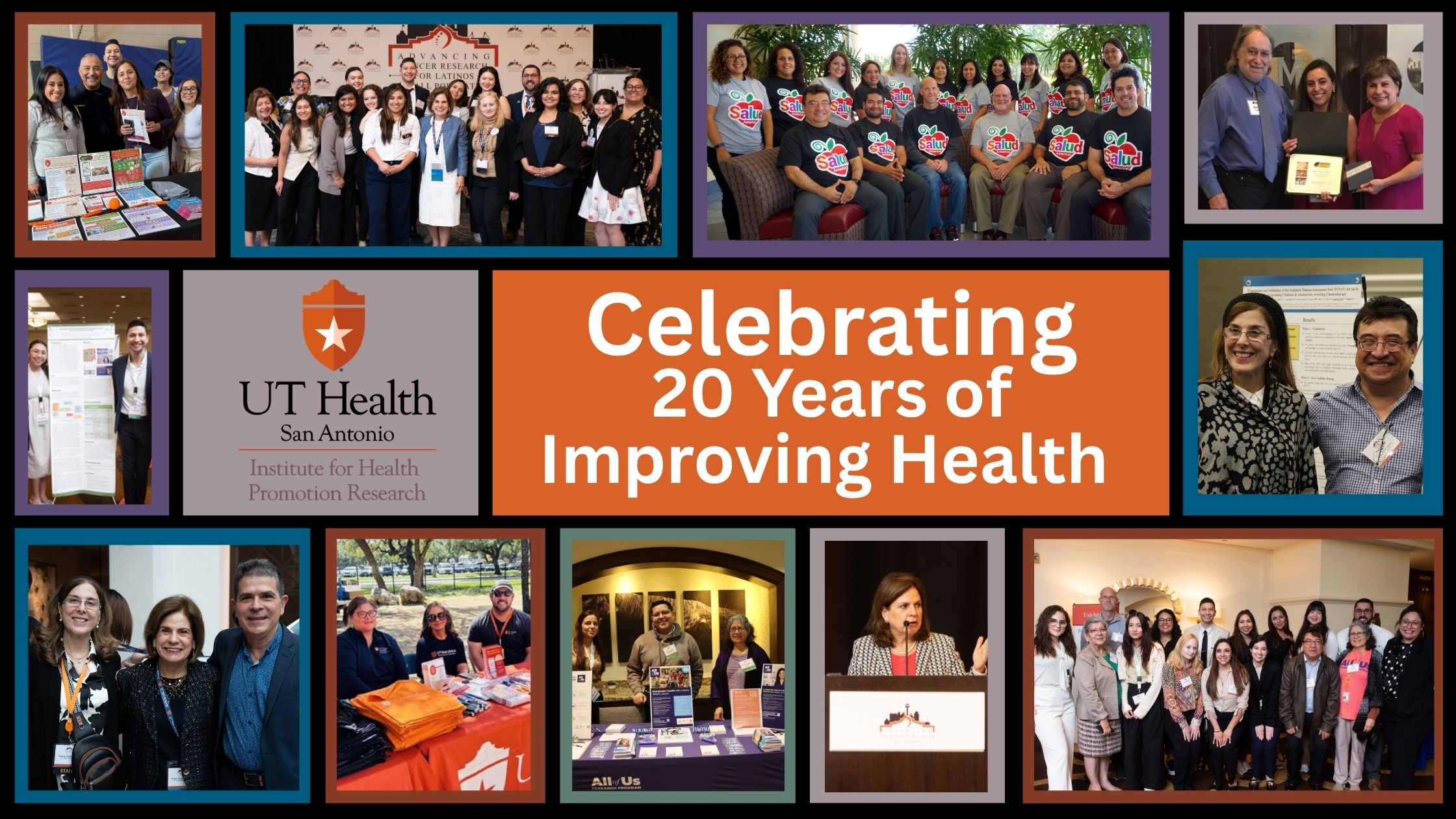 Happy 20th Anniversary to the Institute for Health Promotion Research (IHPR) at UT Health San Antonio
