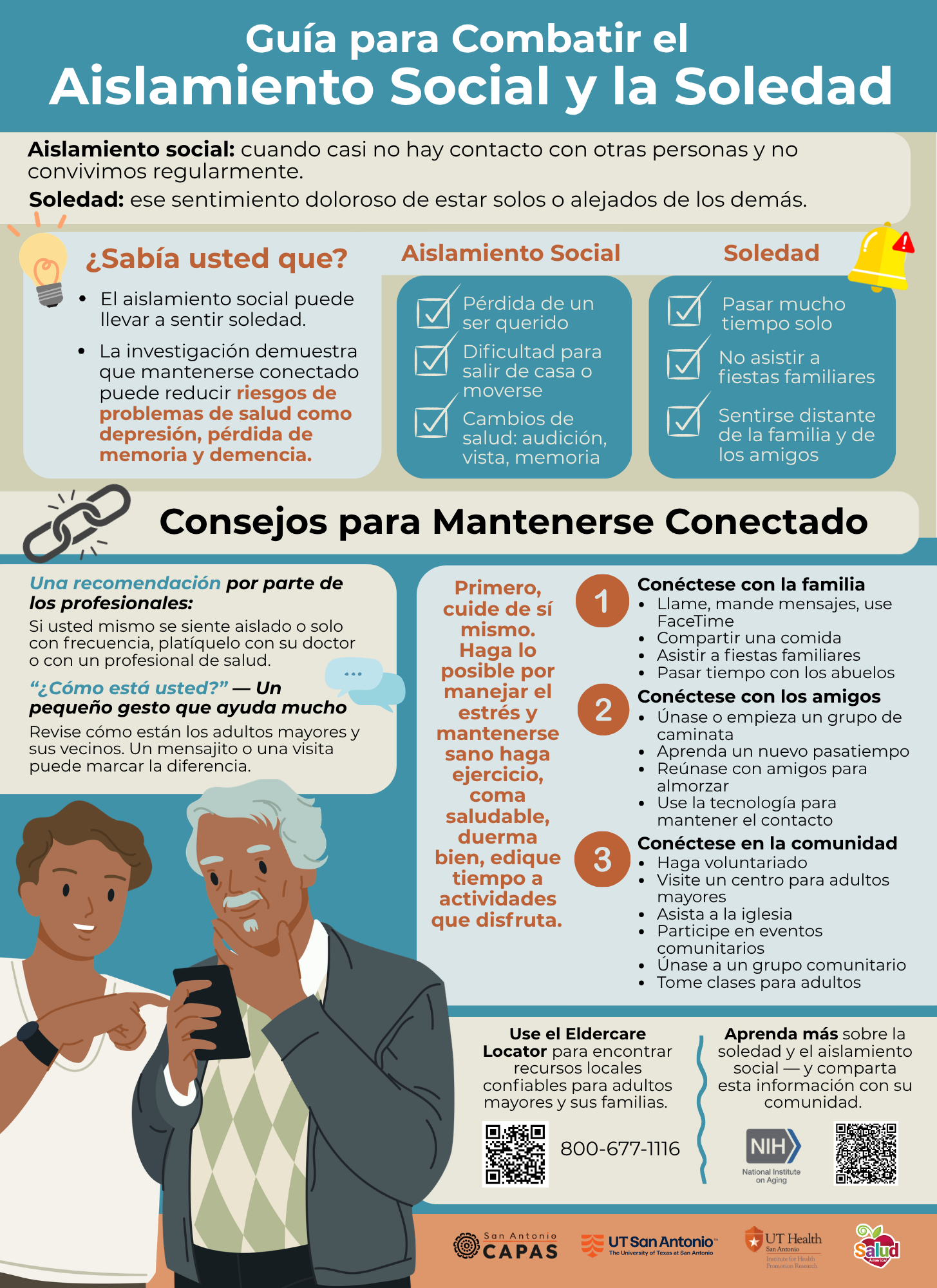 Guía para Combatir el Aislamiento Social y la Soledad