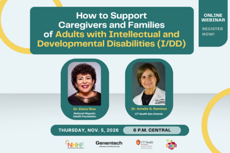 How to Support Caregivers and Families of Adults with Intellectual and Developmental Disabilities (I/DD)