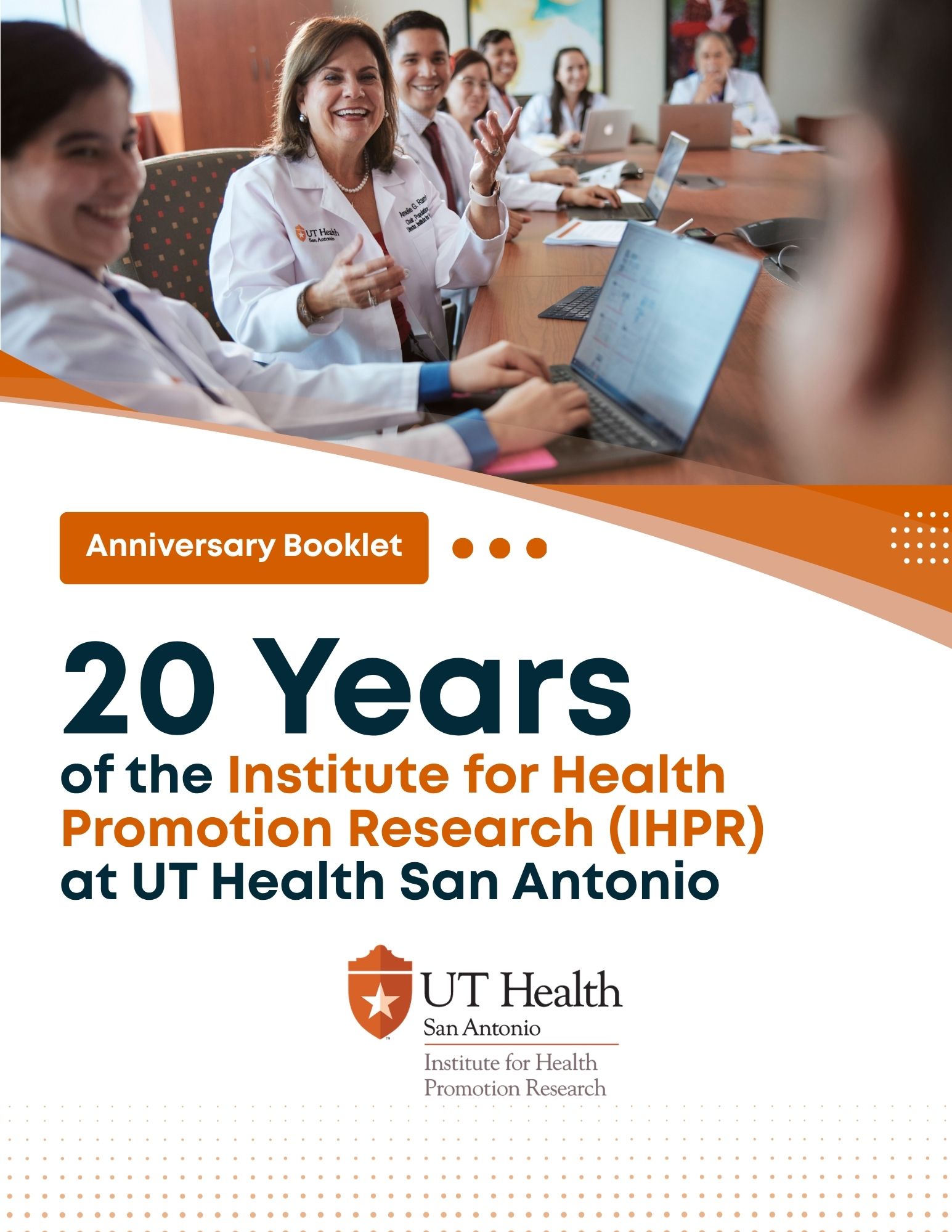 IHPR 20th Anniversary Booklet - Cover